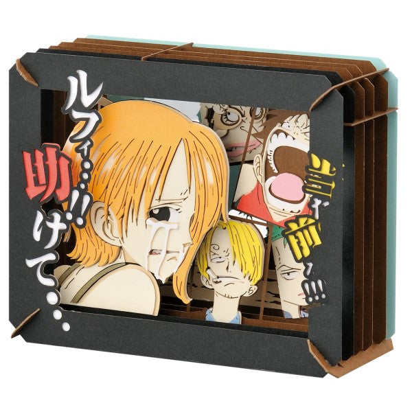 PT-121X PAPER THEATER One Piece - Luffy...!! Help... (2024 June resale ver.) 紙劇場 海賊王 路飛 娜美
