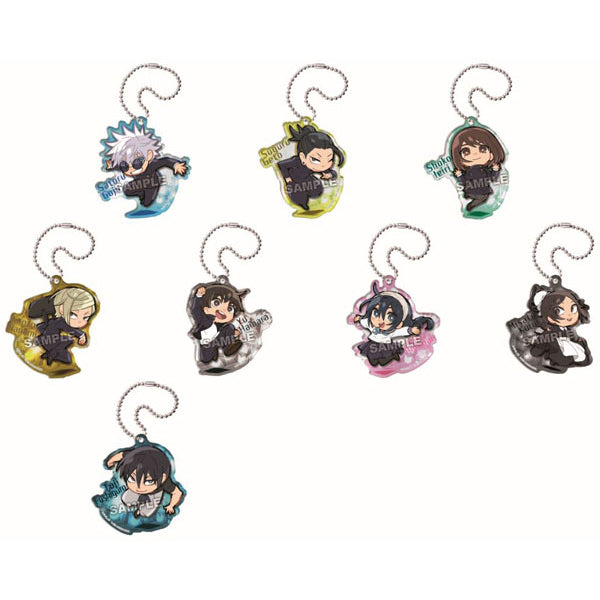 Jujutsu Kaisen Pyoncolle Jujutsu Kaisen Kaigyoku / Gyokusetsu Acrylic Key Ring (Set of 8) 咒術迴戰 鎖匙扣 吊飾 掛飾