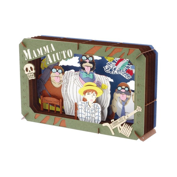 PT-L51 PAPER THEATER Porco Rosso - Akanbe! 吉卜力 飛天紅豬俠 紙劇場