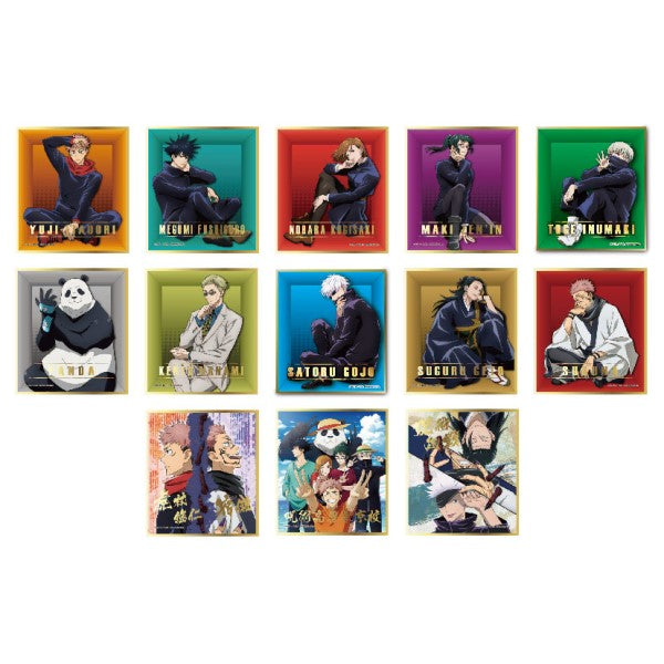 TV Anime "Jujutsu Kaisen" Visual Shikishi Collection 2 (box of 13 packs) 咒術迴戰 色紙