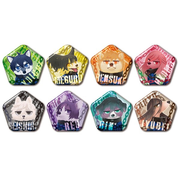 Blue Lock Animal Fourze Trading Can Badge (set of 8) 藍色監獄 襟章