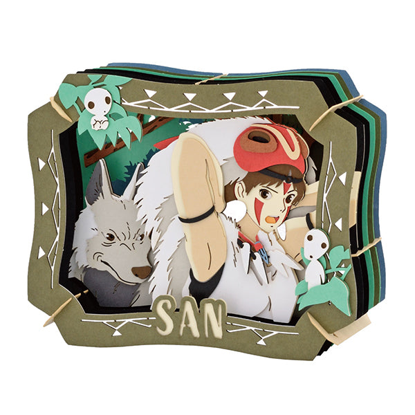 PT-332 PAPER THEATER Princess Mononoke - San 吉卜力 幽靈公主 紙劇場