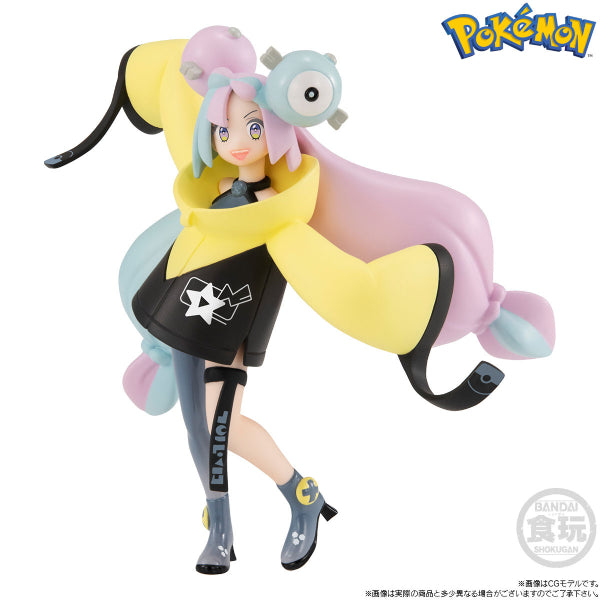 POKÉMON SCALE WORLD PALDEA REGION IONO & BELLIBOLT W/O GUM 寵物小精靈 寶可夢 帕底亞 奇樹 電肚蛙 NANJYAMO & HARABARIE