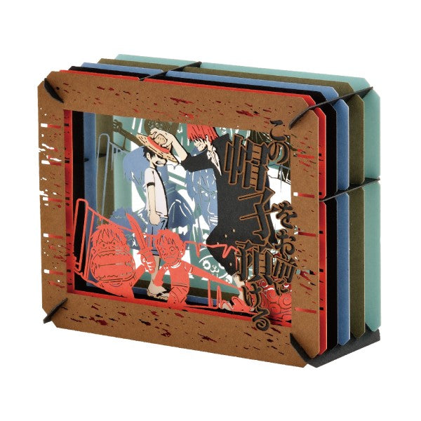 PT-033X PAPER THEATER One Piece - I leave this hat to you (2024 June resale ver.) 紙劇場 海賊王 路飛 撒古斯 傑克 杰克斯 香克斯