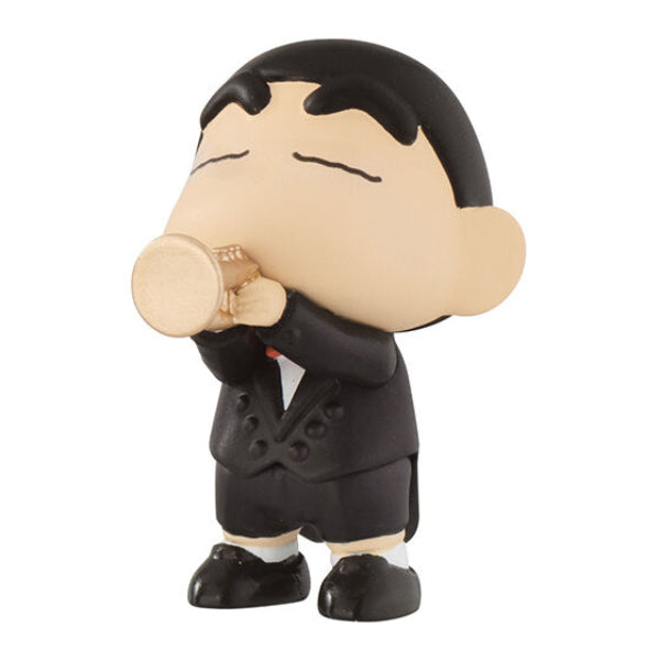 CRAYON SHIN-CHAN ONGAKU-TAI (set of 5) 蠟筆小新 扭蛋 capsule gashapon