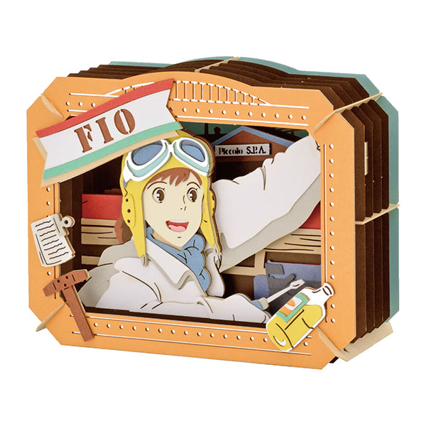 PT-331 PAPER THEATER Porco Rosso - Fio  吉卜力 飛天紅豬俠 紙劇場