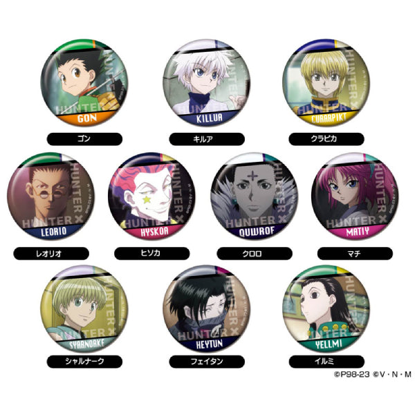 Can Badge Hunter x Hunter (Set of 10) 全職獵人 襟章 Bandai