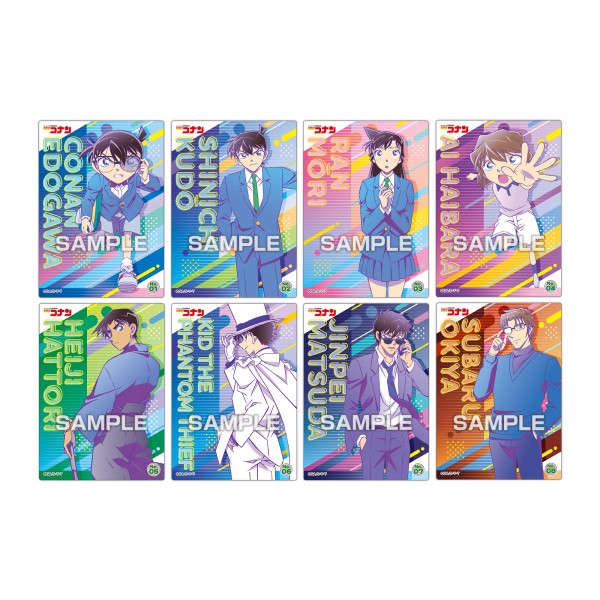 Detective Conan Sparkling Clear Card Collection Gum (box of 16 packs) 名偵探柯南 收藏卡