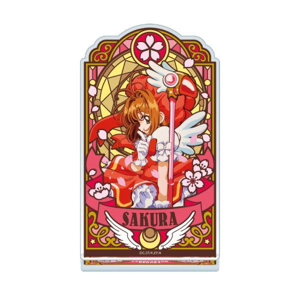 Cardcaptor Sakura Stained Glass Style Acrylic Stand (7 variants) 百變小櫻 小狼 亞加力 立牌