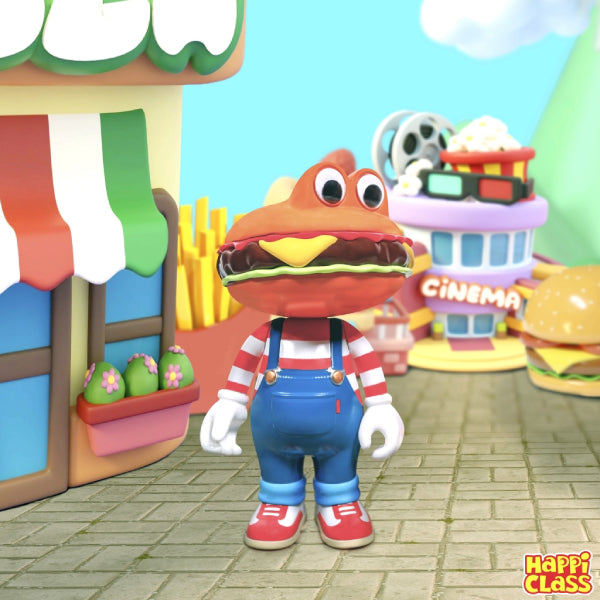 Happi Class - HC#033 Burger Kun + Thunder Fire 漢堡君 雷火貓