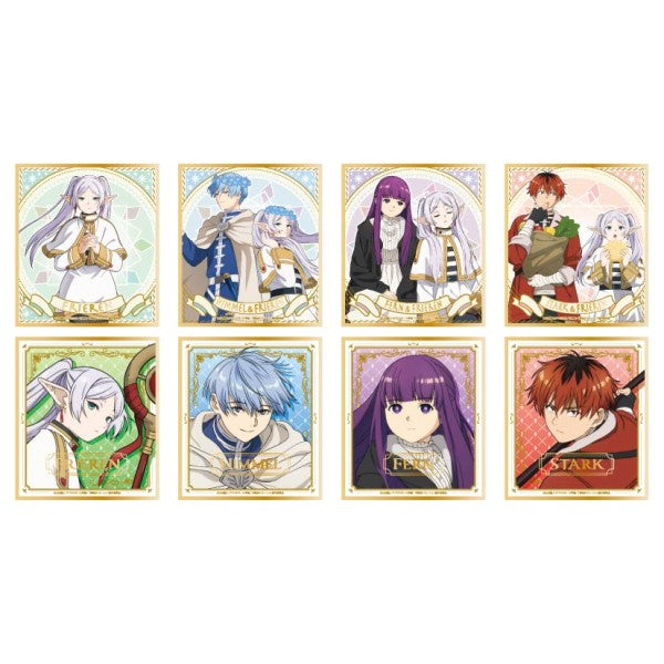 Frieren: Beyond Journey's End Visual colored paper collection (set of 8) 葬送的芙莉蓮 色紙 shikishi ensky