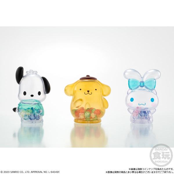 SANRIO CHARACTERS CRYSTAL COT W/O GUM (set of 5)