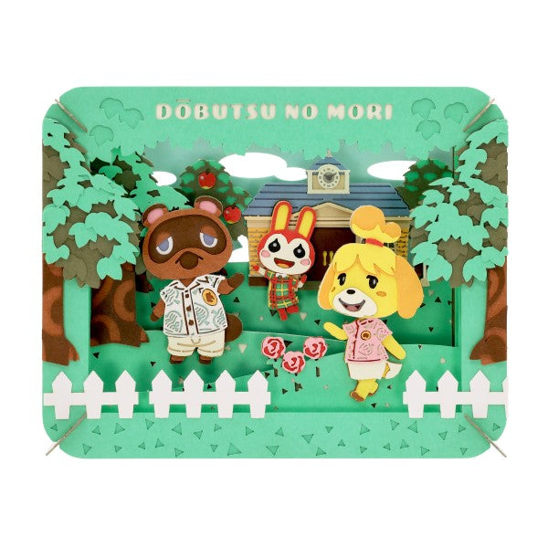 PT-379 PAPER THEATER Animal Crossing - Summer Information Center 紙劇場 動物森友會