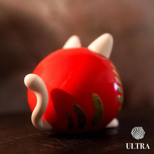 Ultra Something - ULT DRM#001 Daruma Cat - Red 達摩貓