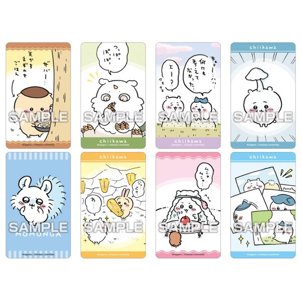 Chikawa Deco Sticker 2 with gum(box of 20 packs) ちいかわ 小可愛 吉伊卡哇 Chiikawa Something Small and Cute (2024 Feb Resale ver.)