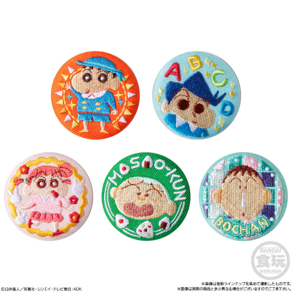 CAN BADGE COLLECTION CRAYON SHIN-CHAN W/O GUM (box of 14 packs) 蠟筆小新 襟章