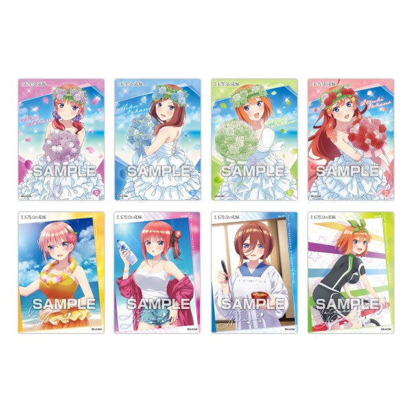 The Quintessential Quintuplets∽ Clear Card Collection Gum 3 (box of 16 packs) 五等分的新娘 收藏卡