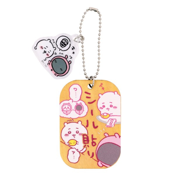 Chikawa labor plate keychain 2 (set of 6) ちいかわ 小可愛 吉伊卡哇 Chiikawa Something Small and Cute 鎖匙扣 吊飾 掛飾