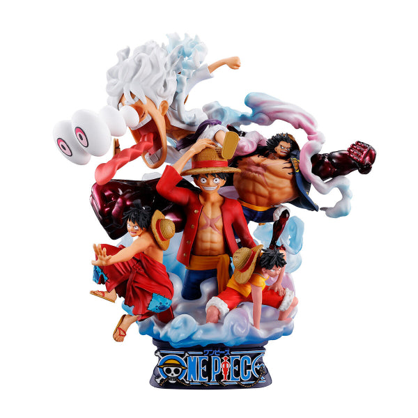 Petitrama series DX LOGBOX ONE PIECE RE BIRTH 02 Luffy Special [PB] 海賊王 路飛