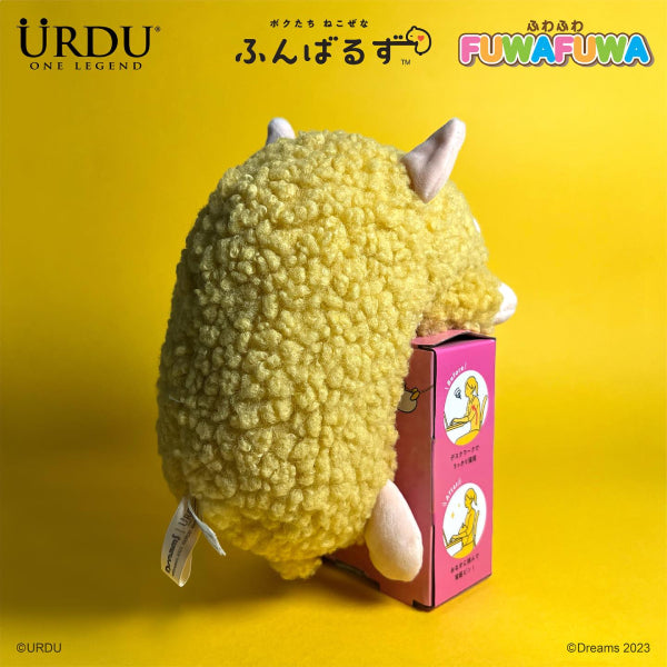 Urdu - Posture pal FUWAFUWA - Alpaca (Yellow / Pink / White) 羊駝 公仔