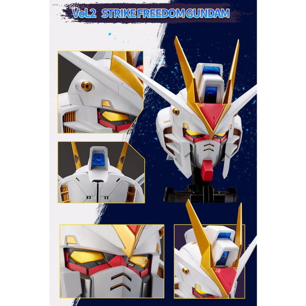 BN HEAD COLLECTION VOL.2 STRIKE FREEDOM GUNDAM 機動戰士 高達 突擊自由高達 ZGMF-X20A