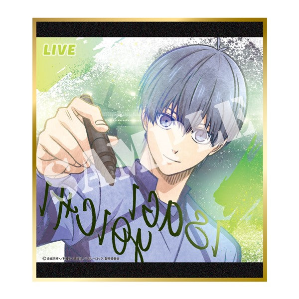 Blue Lock Visual Colored Paper Collection Brushstroke (set of 16) 藍色監獄 色紙 shikishi