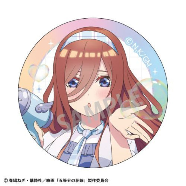 The Quintessential Quintuplets Movie Trading Can Badge Bubble Gun (Set of 10) 五等分的新娘 襟章
