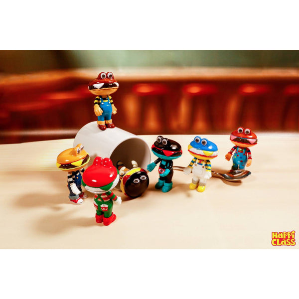 Happi Class - Burger kun blind box wave 1 (set of 16) 漢堡君