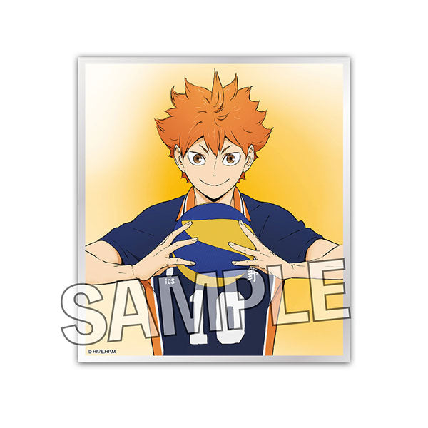 Haikyuu! ! Trading glitter colored paper BOX 2 (set of 12) 排球少年 色紙 shikishi