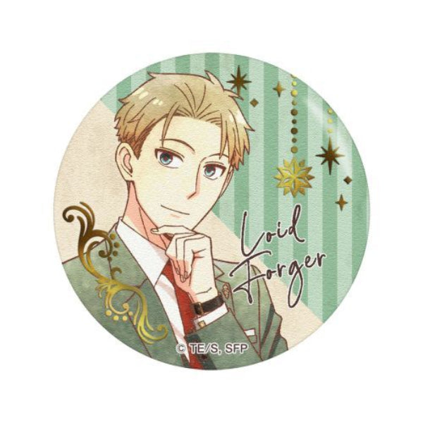 Spy x Family Vintage Series Gilding Japanese Paper Can Badge Vol.2 (Set of 6) 間諜家家酒 間諜過家家 安妮亞 Anya アーニャ 襟章