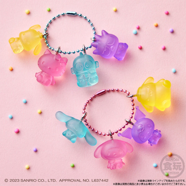 SANRIO CHARACTERS GUMMI CHEWA CHARM GUMMI (box of 12 packs) 三麗鷗 鎖匙扣 掛飾 吊飾