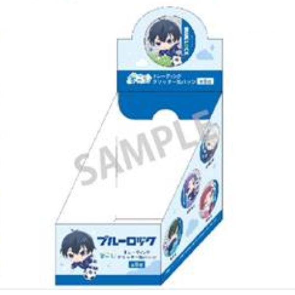 Blue Lock Trading Glitter Can Badge Okkochi (Set of 8) 藍色監獄 襟章