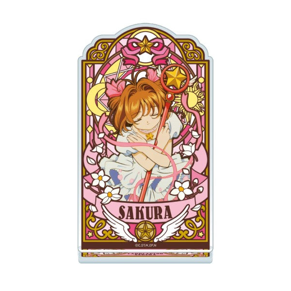 Cardcaptor Sakura Stained Glass Style Acrylic Stand (7 variants) 百變小櫻 小狼 亞加力 立牌