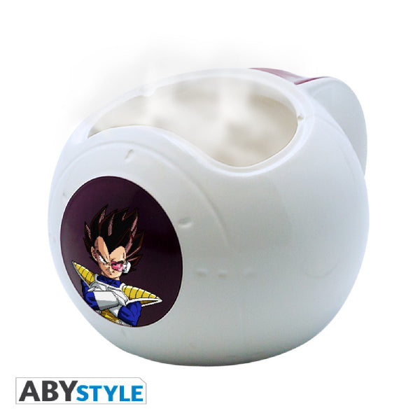 DRAGON BALL - Mug 3D - Heat Change - Vegeta Spaceship 比達 飛船 太空船