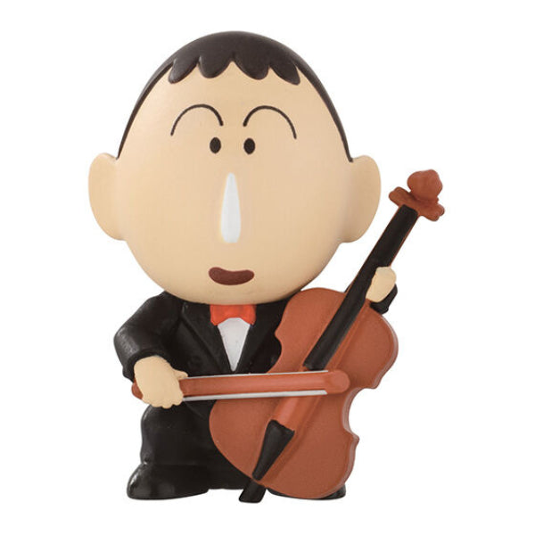 CRAYON SHIN-CHAN ONGAKU-TAI (set of 5) 蠟筆小新 扭蛋 capsule gashapon