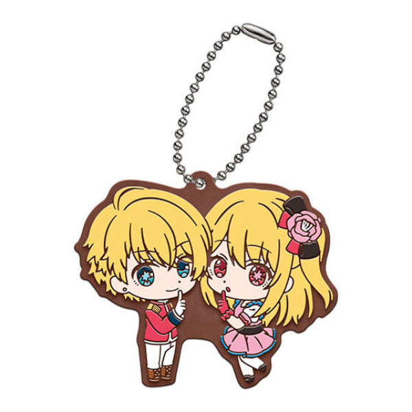 OSHINOKO CAPSULE RUBBER MASCOT (set of 6) 我推的孩子 扭蛋 鎖匙扣 吊飾 掛飾 gashapon