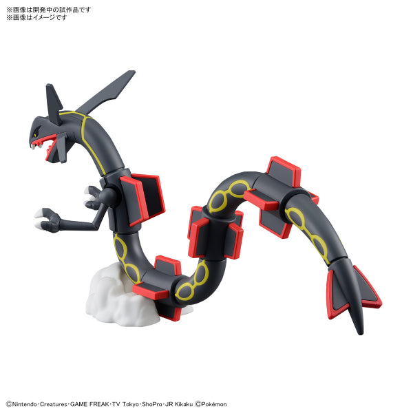 Pokémon PLAMO COLLECTION SELECT SERIES Black Rayquaza 寵物小精靈 寶可夢 黑色烈空坐 烈空坐 Pokepla
