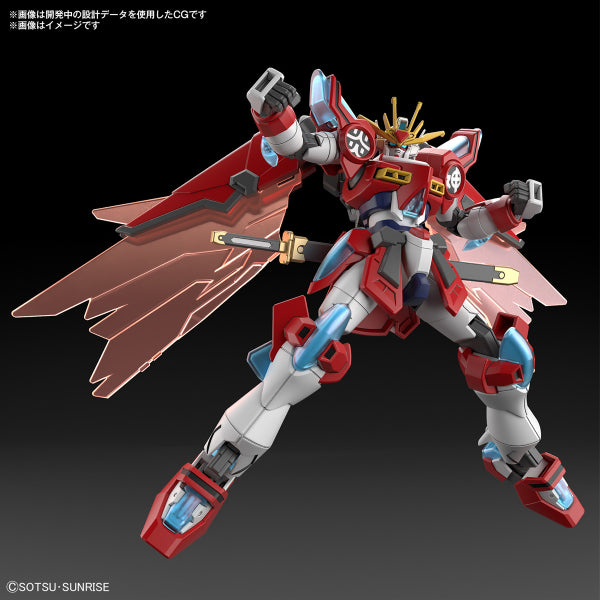 HG 1/144 SHIN BURNING GUNDAM 機動戰士 高達 神爆熱高達