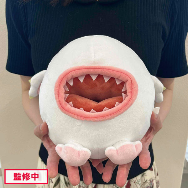 Monster Hunter Fuwatama Plush (Khezu / Felyne) 芒亨 魔物獵人 怪物獵人 (奇怪龍 (フルフル) / 艾路 (アイルー))