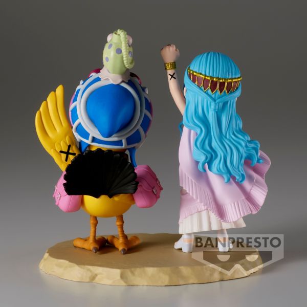 [WCF] ONE PIECE WORLD COLLECTABLE FIGURE LOG STORIES-NEFELTARI VIVI & KAROO 海賊王 納菲魯塔利·D·比比 薇薇 跑得快 卡魯 飛毛腿