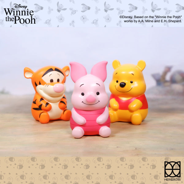 Herocross - SEB#001-004 14cm Chill Chill Winnie the Pooh (set of 4) 小熊維尼 豬仔 跳跳虎 咿唷