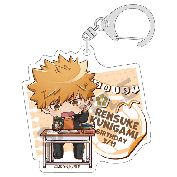 Blue Lock Trading Acrylic Key Chain Puchikura (set of 8) 藍色監獄 Blue Lock 鎖匙扣 吊飾 掛飾