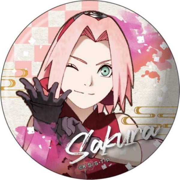 Naruto Shippuden Vintage Series Can Badge Box (set of 10) 火影忍者 襟章