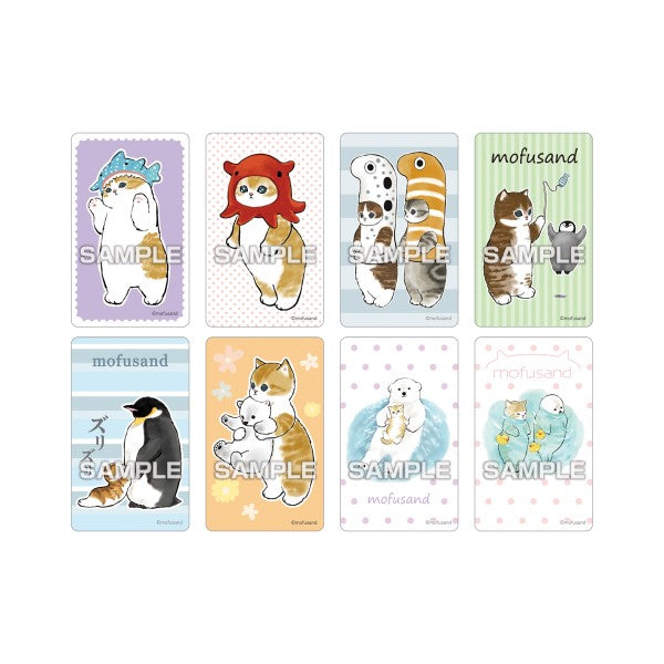 Mofusand with deco sticker gum (box of 20 packs) (2024 April Resale ver.) 貼紙