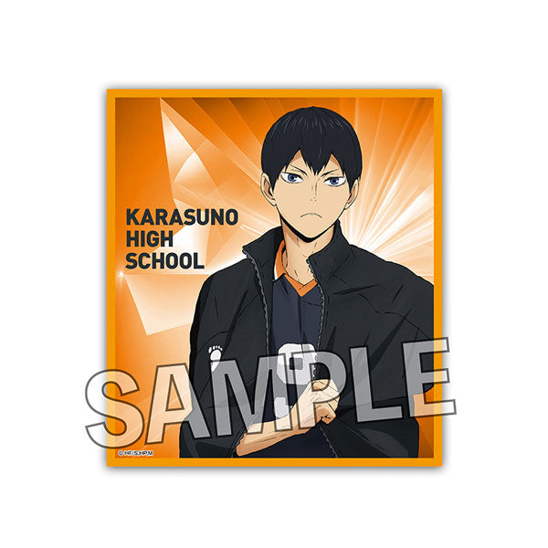 Haikyuu! ! Trading glitter colored paper BOX 1 (set of 12) 排球少年 色紙 shikishi