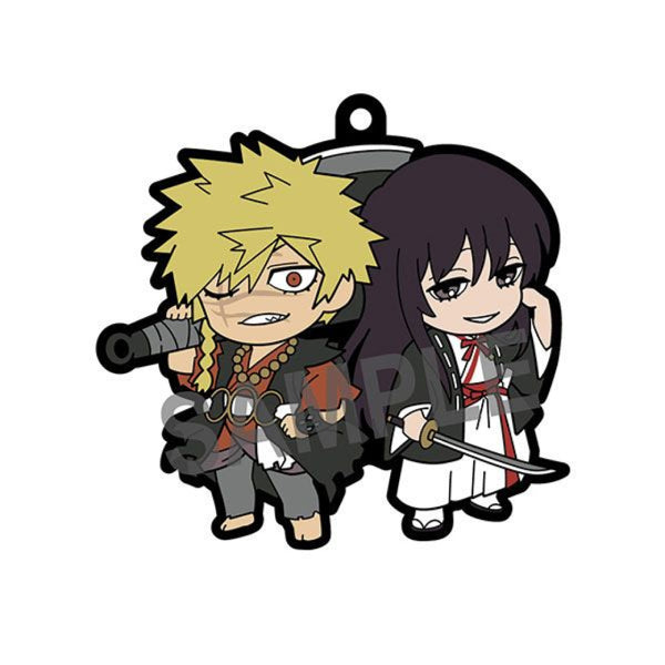 Rubber Mascot Buddycolle Hell's Paradise：Jigokuraku (set of 6) 地獄樂 鎖匙扣 吊飾 掛飾