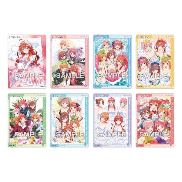 The Quintessential Quintuplets∽ Clear Card Collection Gum 3 (box of 16 packs) 五等分的新娘 收藏卡