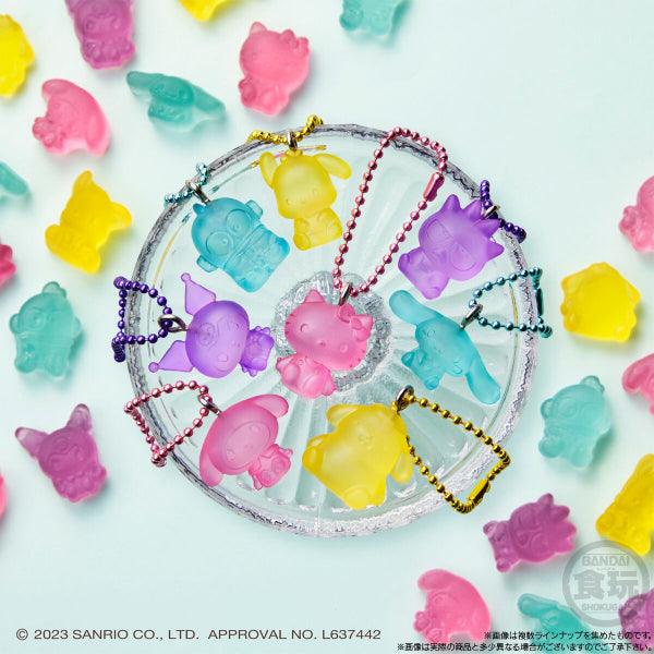 SANRIO CHARACTERS GUMMI CHEWA CHARM GUMMI (box of 12 packs) 三麗鷗 鎖匙扣 掛飾 吊飾