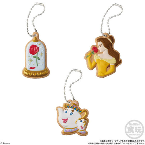 DISNEY PRINCESS / COOKIE CHARMCOT W/O RAMUNE (box of 14 packs) 迪士尼 吊飾 掛飾 鎖匙扣