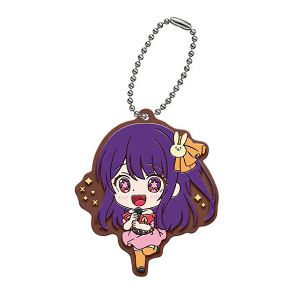 OSHINOKO CAPSULE RUBBER MASCOT (set of 6) 我推的孩子 扭蛋 鎖匙扣 吊飾 掛飾 gashapon